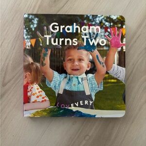LOVEVERY Graham Turns Two Baby Board Book